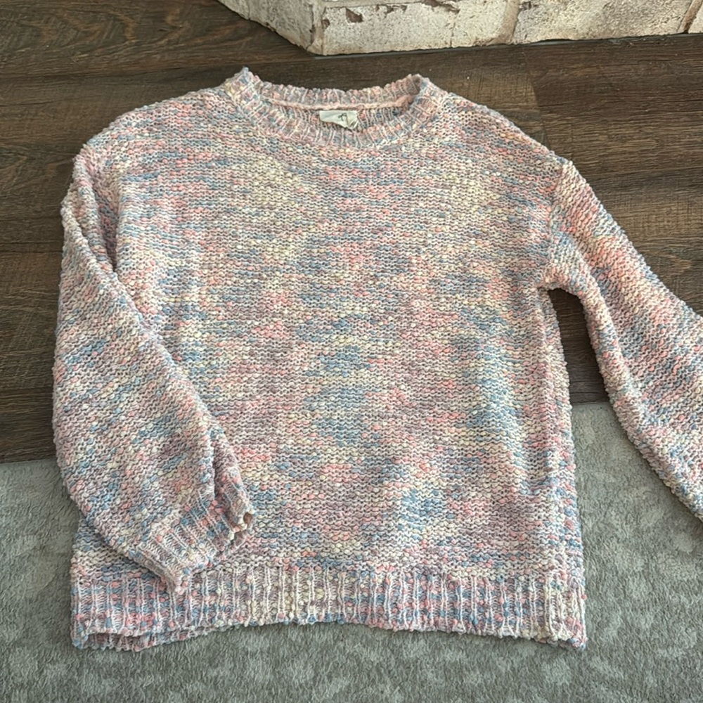 Hayden girls popcorn sweater